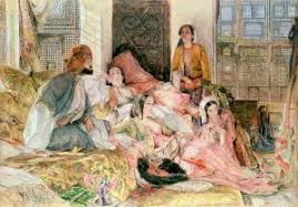 Image result for painting images of Mamluk sultans and their harems