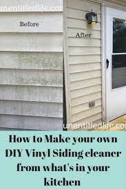diy vinyl siding cleaner