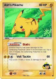 It is one of the sm black star promos. Ash S Pikachu Card By Mistrissthehedgehog On Deviantart
