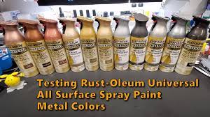 Surface Spray Paint Metal Colors