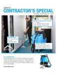 special heated corded carpet extractor