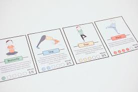 yoga for children cards to