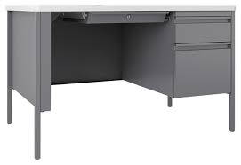Add to favorites custom scrabble desk teacher nameplate. Lorell Fortress White Platinum Steel Teachers Desk Right Pedestal 48 X 30 X 29 1 2 Inches White Platinum