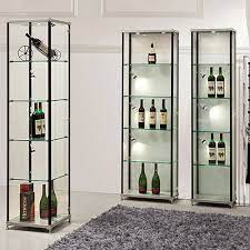fashion gl wine display cabinet