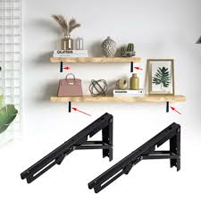 2x 12 Folding Shelf Bench Table
