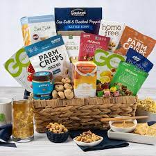 healthy gift basket deluxe by