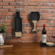 Design Cork Holder Wall Art Wine