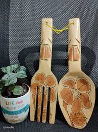 Wooden Spoon And Fork Wall Hang Spoon