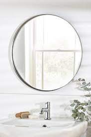 Buy Chrome Round Wall Mirror From Next