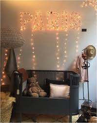 kids room with fairy lights