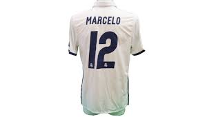 How's that for royal acceptance? Marcelo S Real Madrid Match Issue Worn Shirt Ucl 2016 17 Charitystars