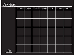 Dosensepro Monthly Calendar Chalkboard Planner Organizer