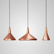 Discover understated styles from pendants & shades. Kopar Minimalist Metal And Wood Pendant Ceiling Light In 2021 Copper Lighting Copper Pendant Lights Kitchen Metal Pendant Light