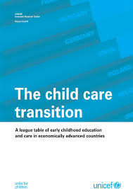 The Child Care Transition A League Table Of Early Childhood