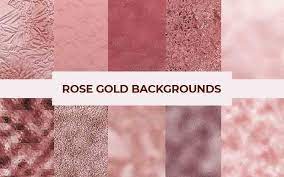 Rose Gold Plain Background Desktop