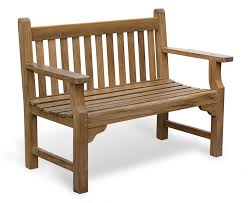 Taverners Teak 2 Seater Garden Bench