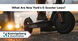 what are new york s e scooter laws