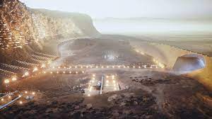 La primera ciudad en Marte: así se la imagina este estudio español