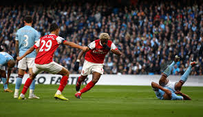 Image result for man city 0 3 arsenal