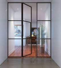 Quality Interior Glass Door Metal Frame