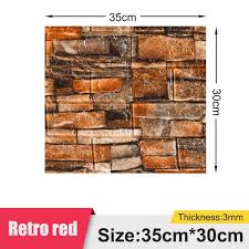 Panel Brick Retro Wallpaper Ceiling