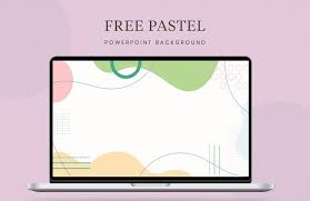 pastel powerpoint background in