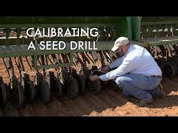 Seed Drill Calibration Youtube