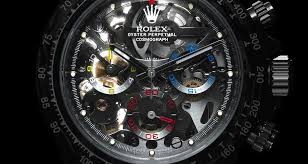 first skeleton dial rolex made for a f1