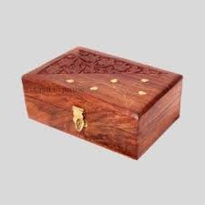 now wooden jewellery box at