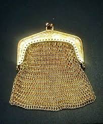 We would like to show you a description here but the site won't allow us. Vintage Art Deco Change Pouch Link Chain Mail Coin Purse Wire Mesh Gold Tone Ebay