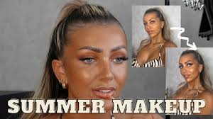 glowy summer holiday makeup tutorial