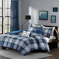 Intelligent Design Dexter 4 Piece Blue Twin Comforter Set