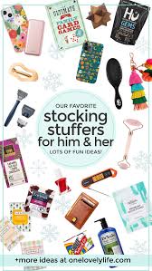 stocking stuffer ideas for him and her