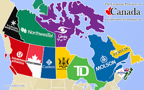 the corporate provinces of canada