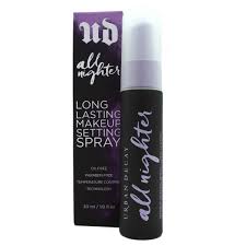 urban decay all nighter makeup setting