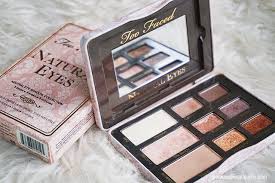 too faced natural eyes palette review