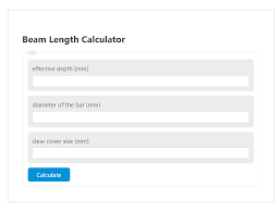 beam length calculator calculator academy