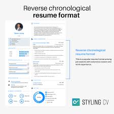 First up is the chronological cv. Chronological Resume Writing Guide 2021