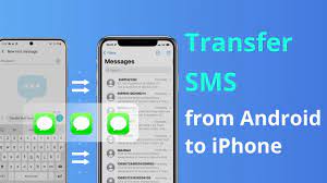 to transfer sms from android to iphone