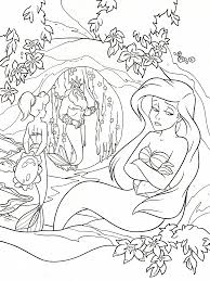 Ariel is an adventurous mermaid who loves to explore strange places and collect strange things with her best friend flounder. Ariel Baby Coloring Pages Coloring Pages For All Ages Coloring Library