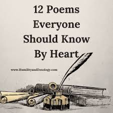 12 poems every child and should