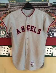 VTG California Angels MLB Jersey Bill Voss #32 1969 McAuliffe Uniform Corp  42 | #1808398876