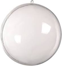 Amazon | VORCOOL 透明ボール 10cm 20枚 中空ボール アクリア 球 プラスチック ボール 装飾品 収納用 オーナメント 飾り用  | ボール | おもちゃ