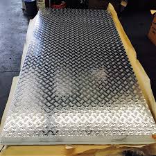 tread aluminium checker plate 1200mmw