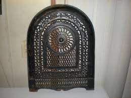 Beautiful Antique Cast Iron Fireplace