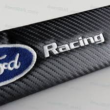 Ford Racing Carbon Look Seat Belt Cover