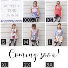 Sizing And Styling Ideas For The New Lularoe Perfect Tank