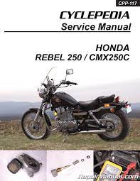 honda rebel 250 service manual