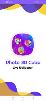 android 3d photo cube live wallpaper by