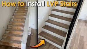 how to install lvp stairs diy you